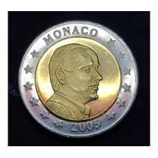 Moeda de MONACO 2 EUROS 2005 SPECIMEN 