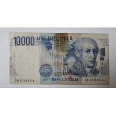 Cédula da Itália 10.000 liras P112a BC