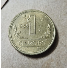 V236 Moeda Brasil 1 cruzeiro 1955 Soberba-FC