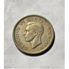 Moeda da Inglaterra 6 pence 1947