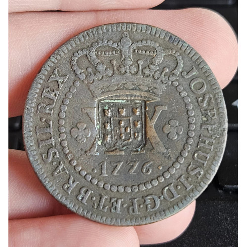 Numismática: Moeda do Brasil, XX Reis, Ano 1722, Moedas