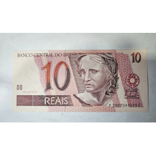 Cédula Brasil 10 reais C301 Fe 