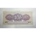 Cédula da Inglaterra 10 shillings British Armed Forces FE 