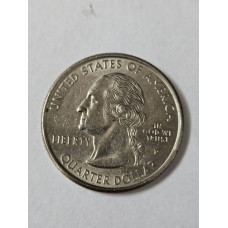 Moeda dos Estados Unidos quarter dollar Delaware 1999