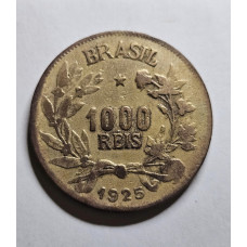 Moeda Brasil Republica Serie Fortuna 1000 reis 1925