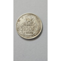 Moeda Brasil republica 1000 réis 1913 estrelas ligadas MBC