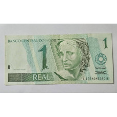 Cédula Brasil 1 real C252 mbc-S